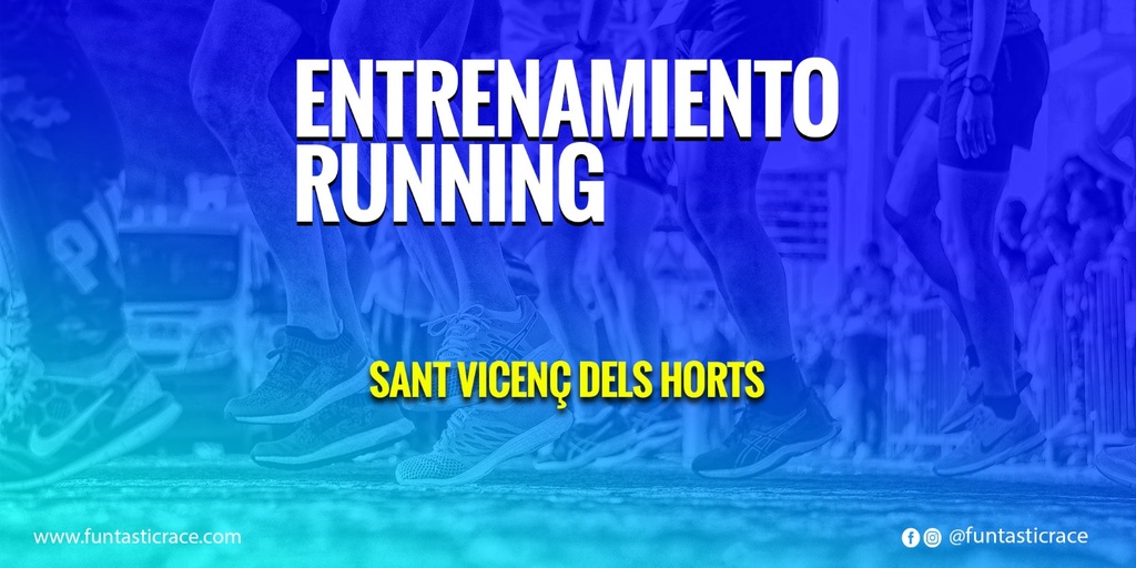 Banner del evento Entrenamiento Running SVH 26/05/2026
