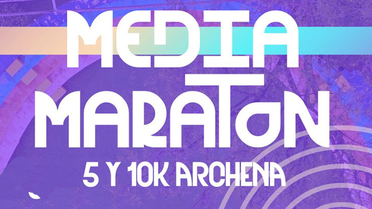Banner de la carrera Media Maratón, 10K y 5K Archena
