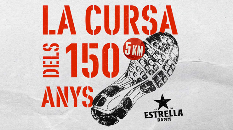 Banner de la carrera La Cursa dels 150 anys