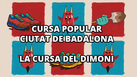 Banner de la carrera Cursa del Dimoni
