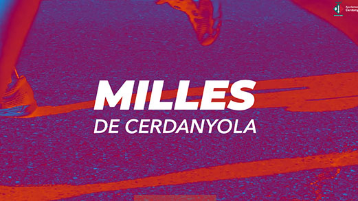 Banner de la carrera Milles de Cerdanyola