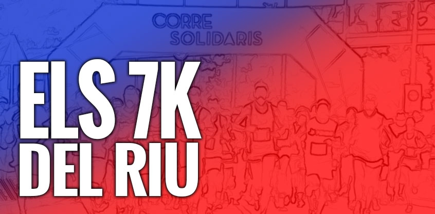 Banner de la carrera Els 7k del riu