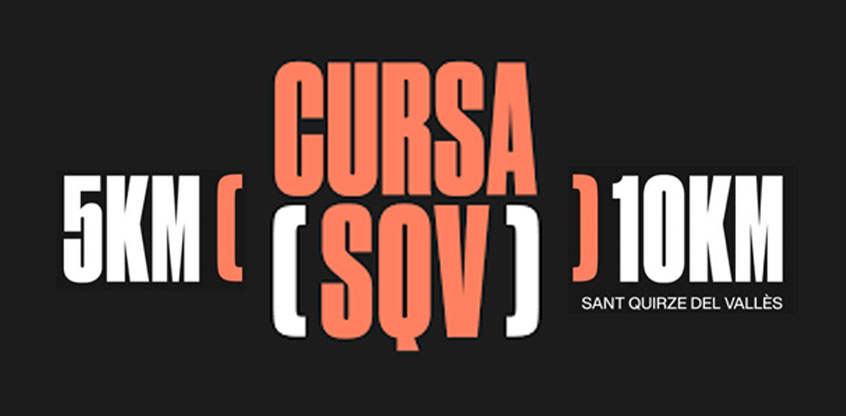 Banner de la carrera Cursa de Sant Quirze