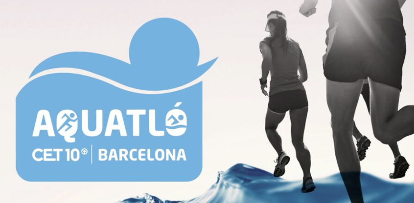 Banner de la carrera Aquatló CET10