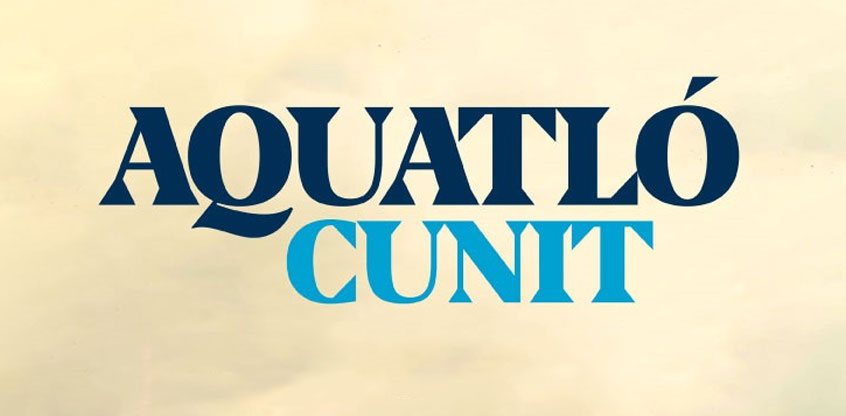 Banner de la carrera Aquatló de Cunit