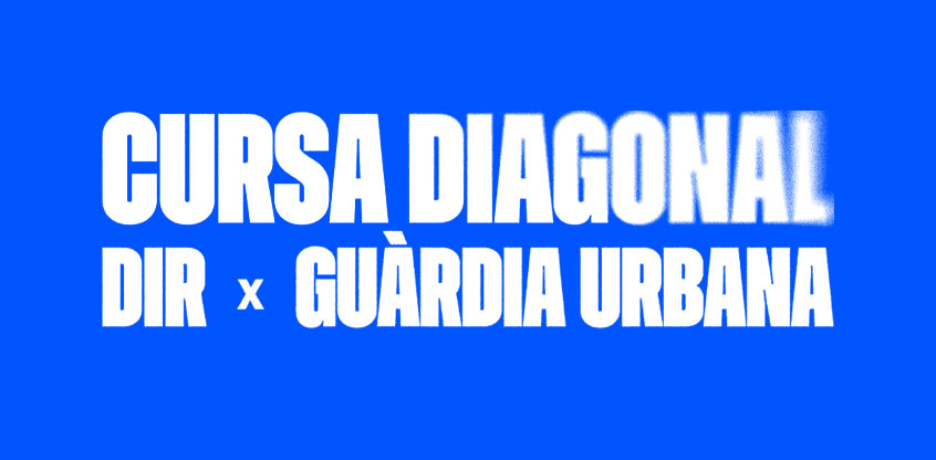 Banner de la carrera Cursa Diagonal DiR Guàrdia Urbana