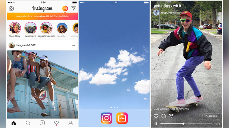 Instagram Post Reels y Stories
